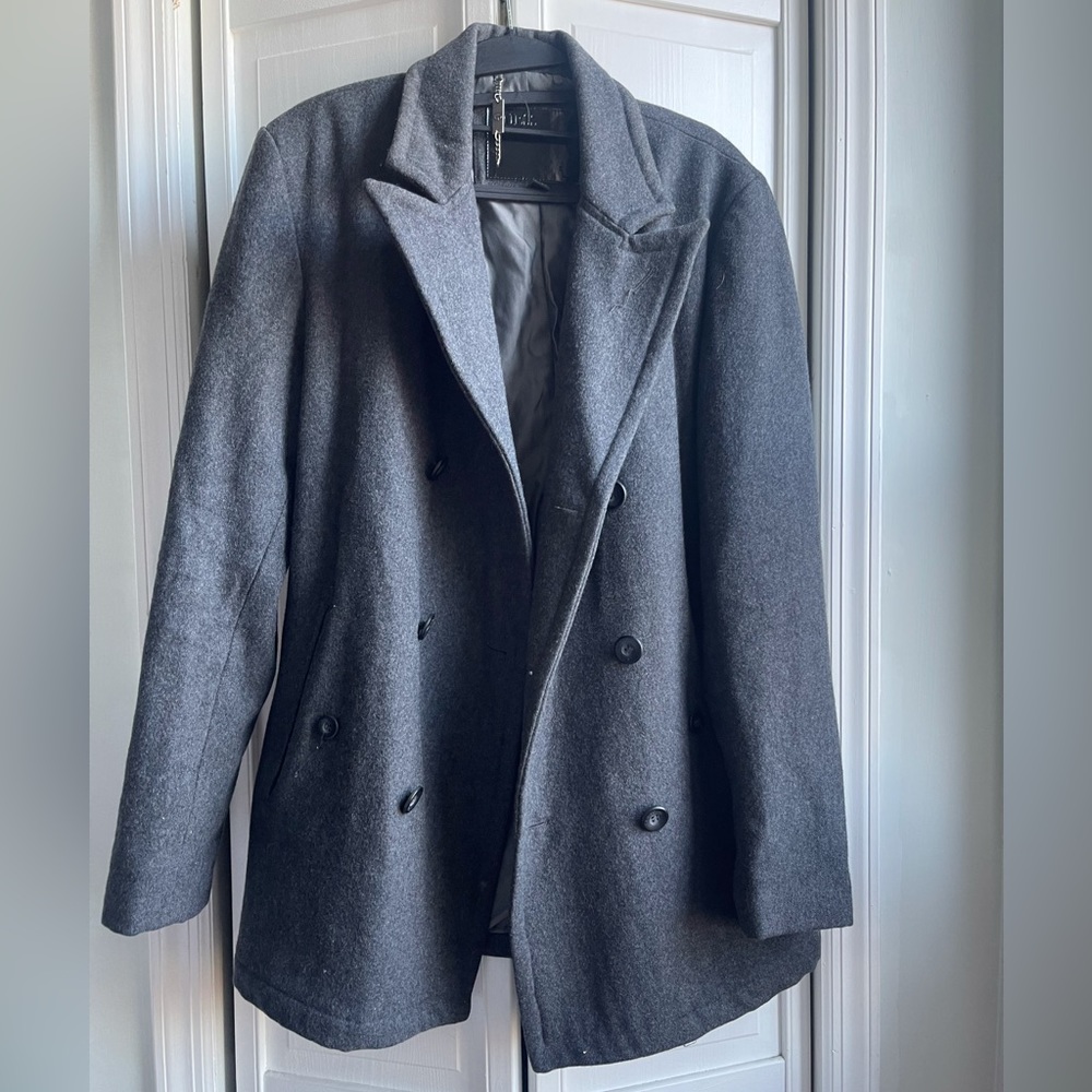 Guess double breasted wool  coat